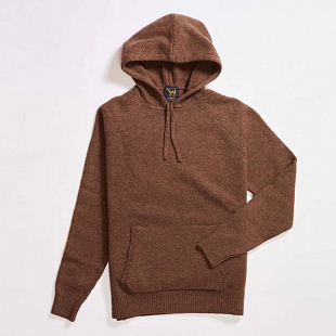 2Картинка Osborne Lambswool Hoodie Tobacco